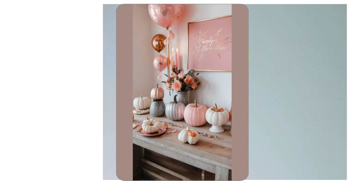 Spookily Chic: 12 Pink Halloween Decor Ideas for Every Room