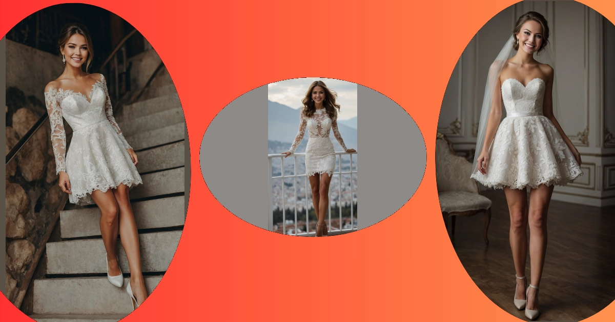 Chic and Unique: 07 Short Second Wedding Dresses for the Modern Bride