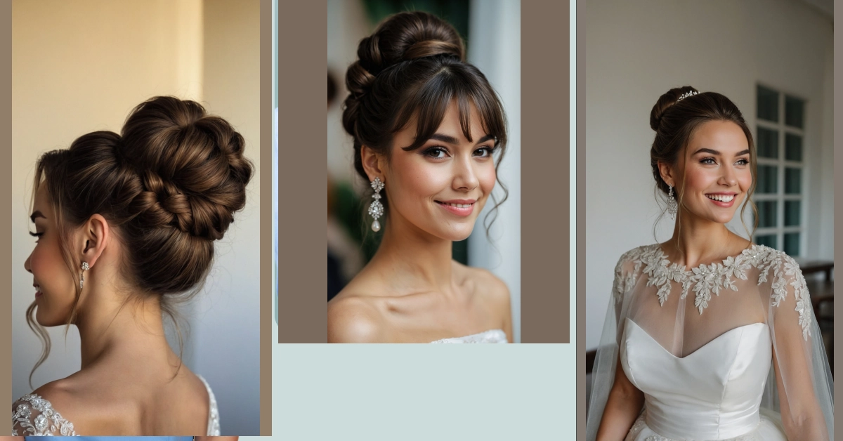 A Bride’s Guide to 9 Stunning Wedding Bun Hairstyles