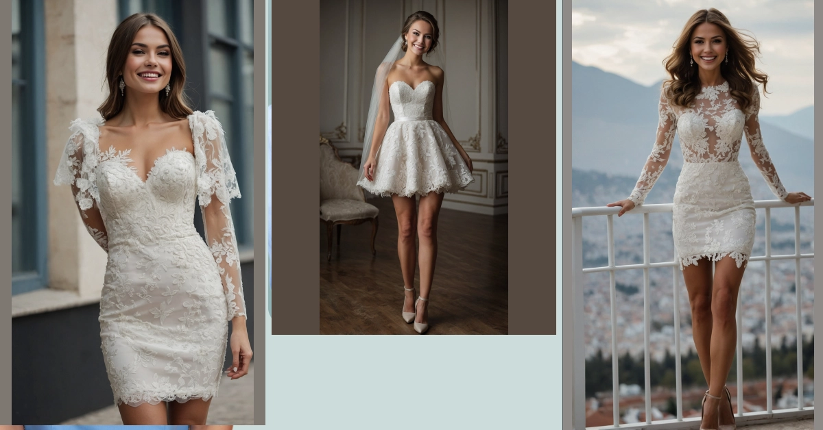 Love in a Flash: 07 Short Second Wedding Dress Ideas for Your Reception