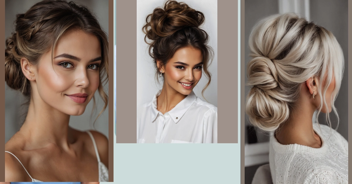 Messy Buns to Formal Updos: 7 Versatile Hairstyles**
**